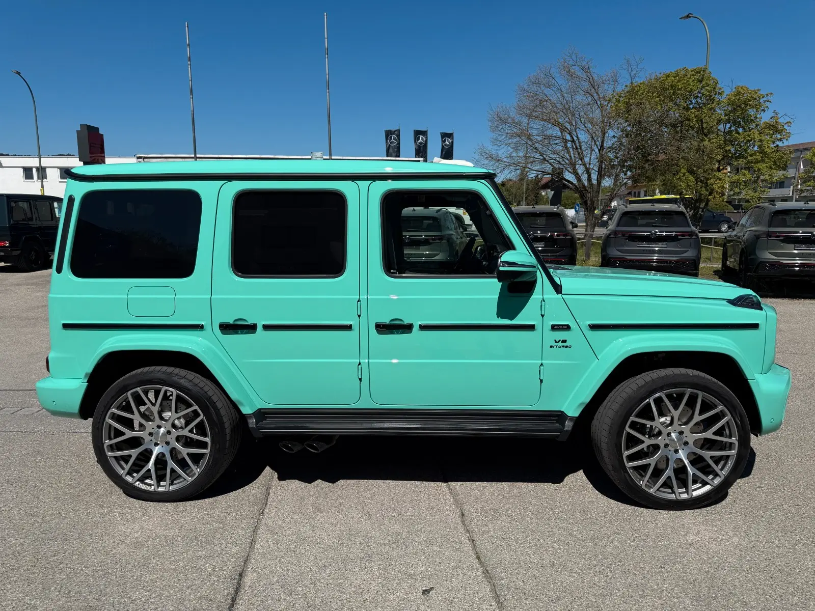 Mercedes-Benz G 63 AMG/Made to Measure/MINT-WHITE/23"Brabus/TV – 8