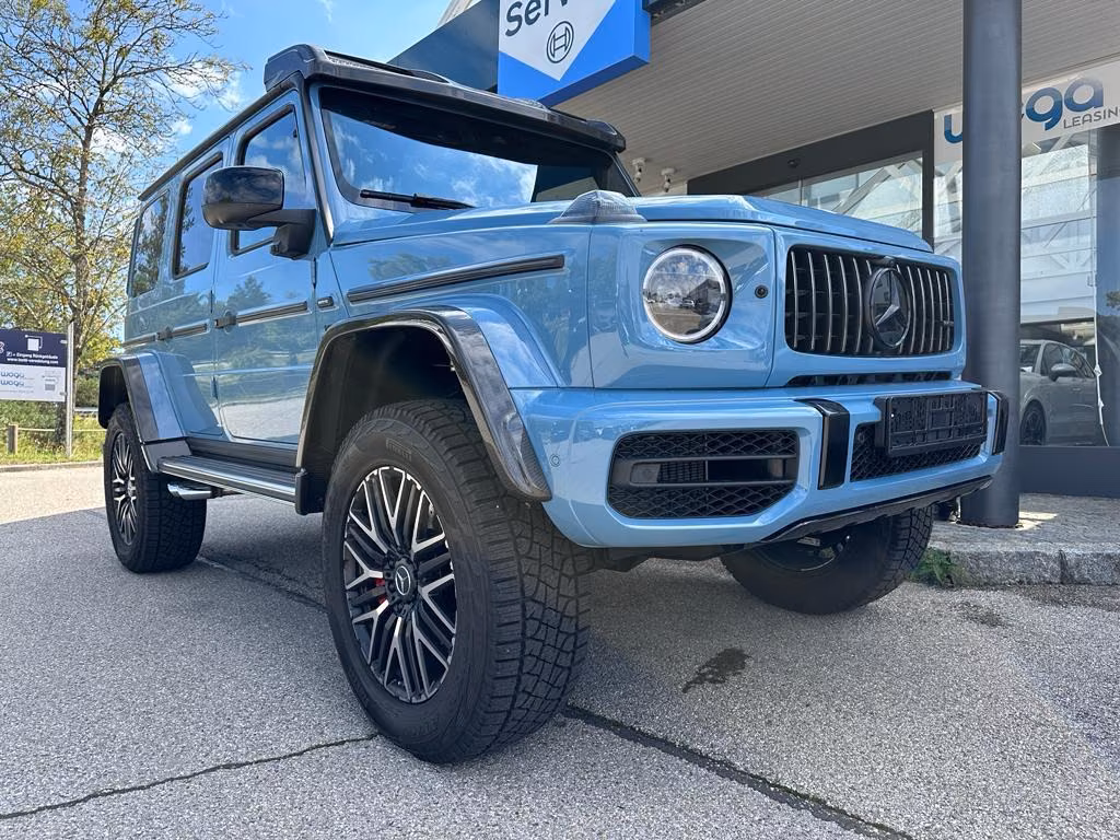 Mercedes-Benz G 63 AMG 4x4/Vintage Blue/Classic Red/Carbon... – 13