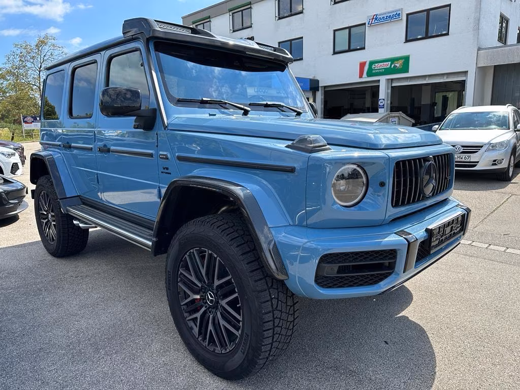 Mercedes-Benz G 63 AMG 4x4/Vintage Blue/Classic Red/Carbon... – 14