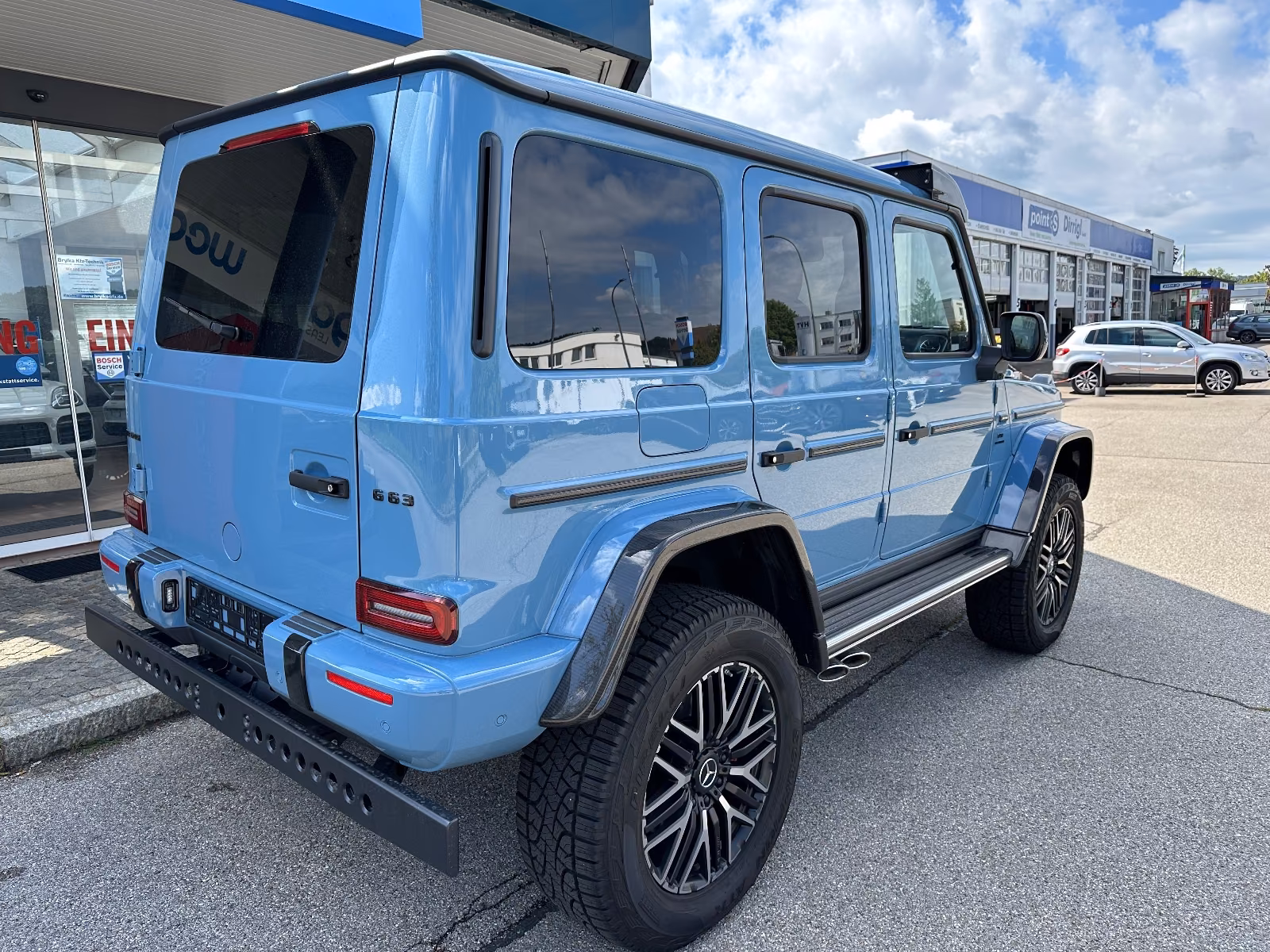 Mercedes-Benz G 63 AMG 4x4/Vintage Blue/Classic Red/Carbon... – 2
