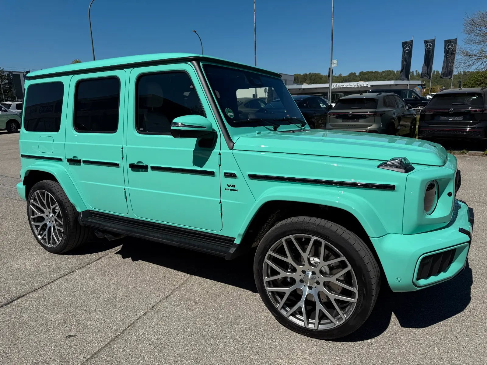 Mercedes-Benz G 63 AMG/Made to Measure/MINT-WHITE/23"Brabus/TV