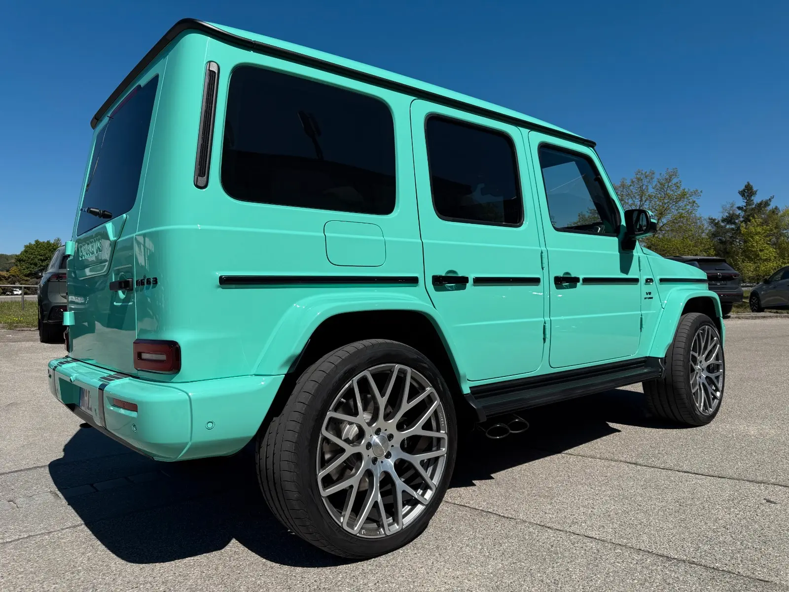 Mercedes-Benz G 63 AMG/Made to Measure/MINT-WHITE/23"Brabus/TV – 6