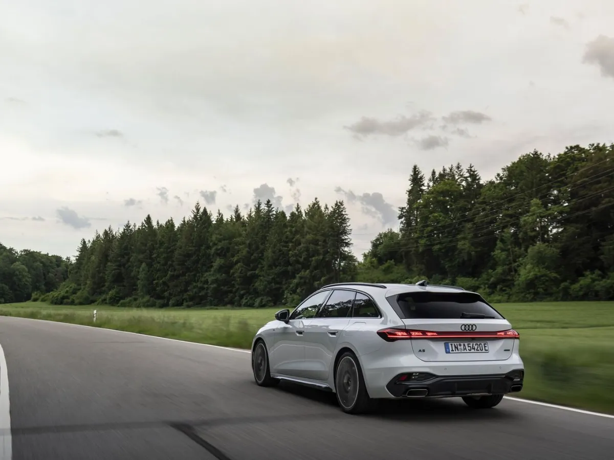 Audi A5 Avant from the rear