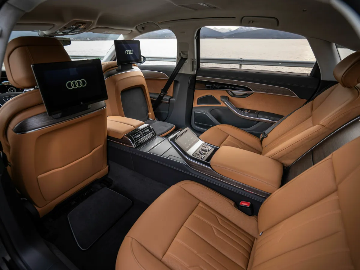 Audi A8 interior, dashboard