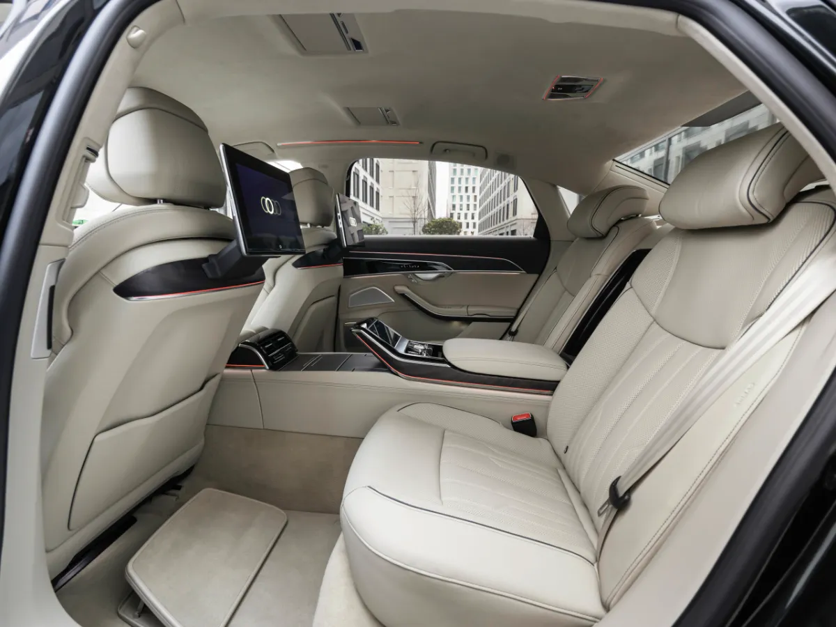 Audi A8 cockpit detail
