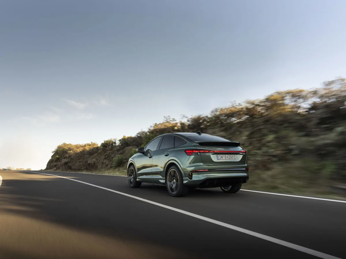 Audi Q4 Sportback e-tron naplementében