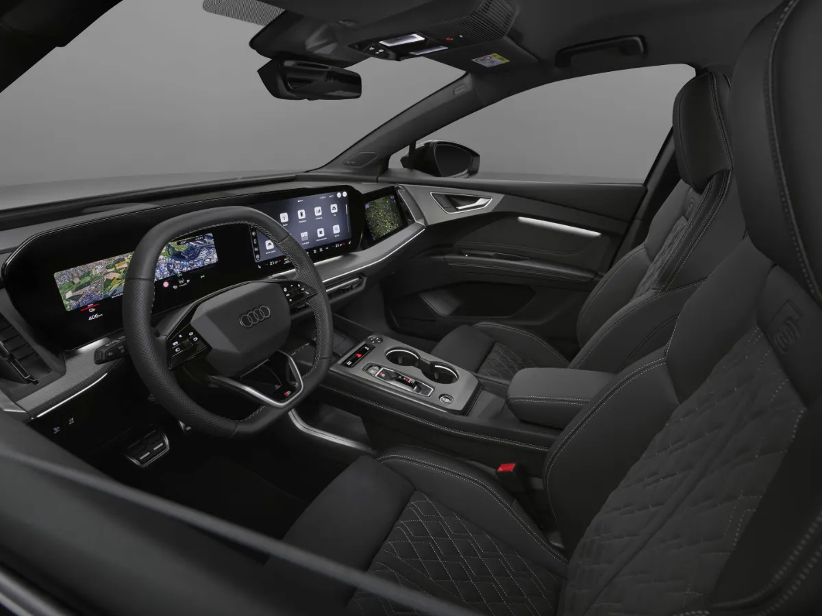 Audi Q4 Sportback e-tron belső tér, műszerfal