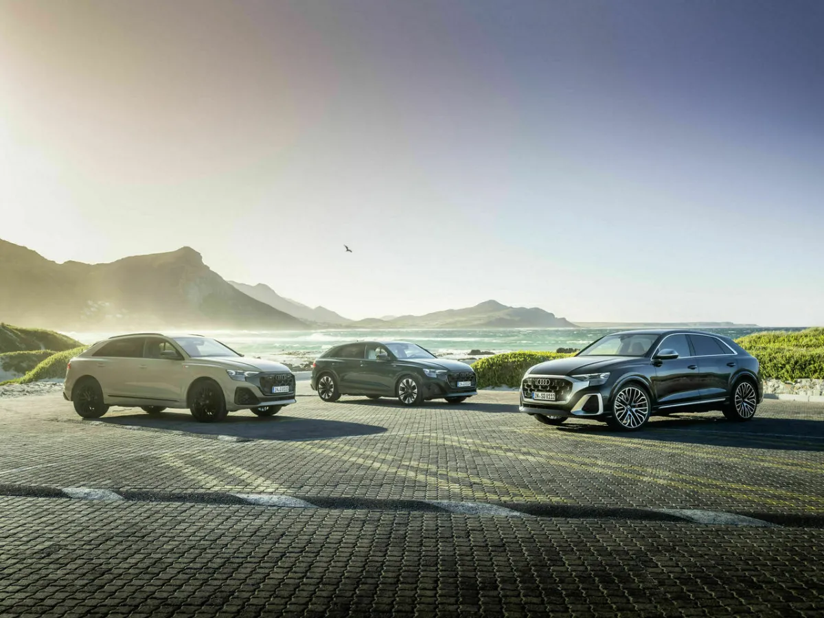 Audi Q8 am Strand