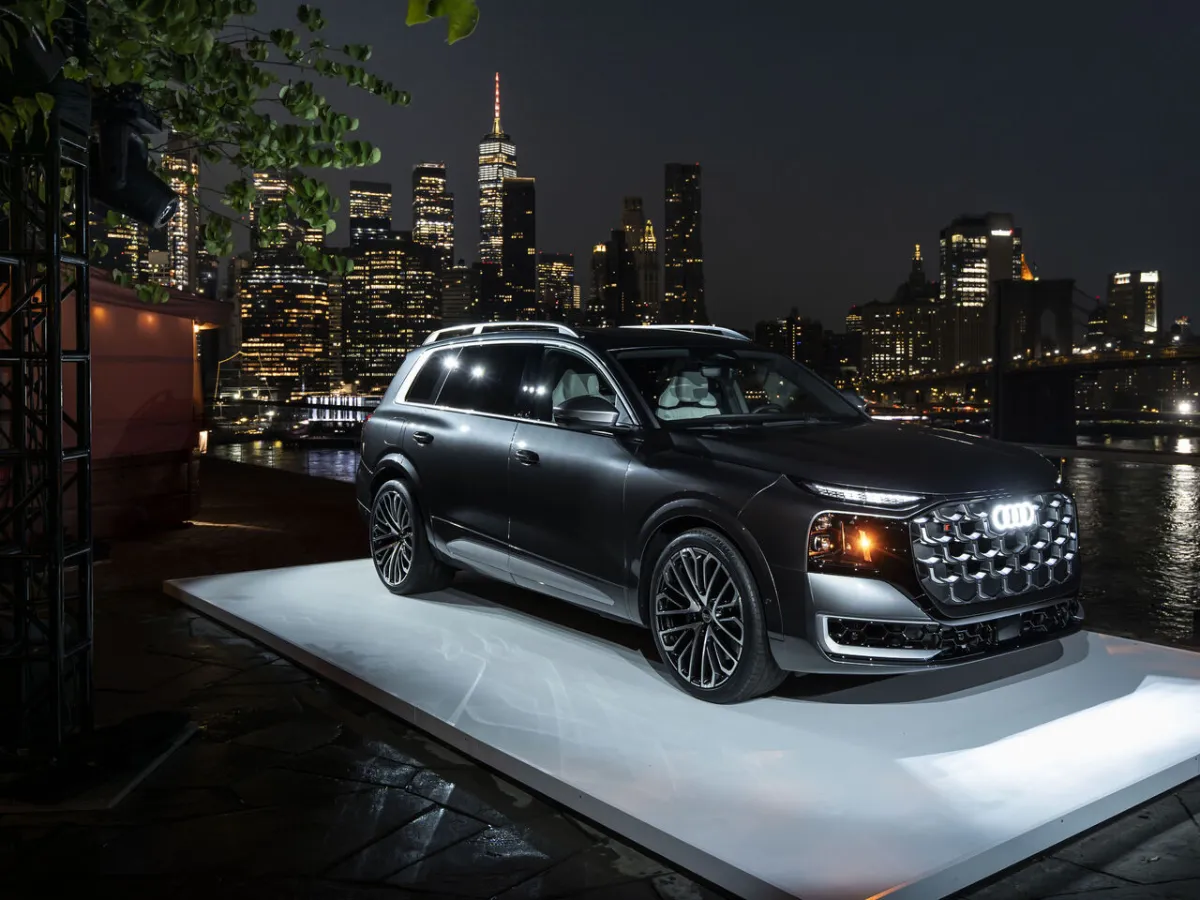 Audi Q9 bei der Premiere in New York