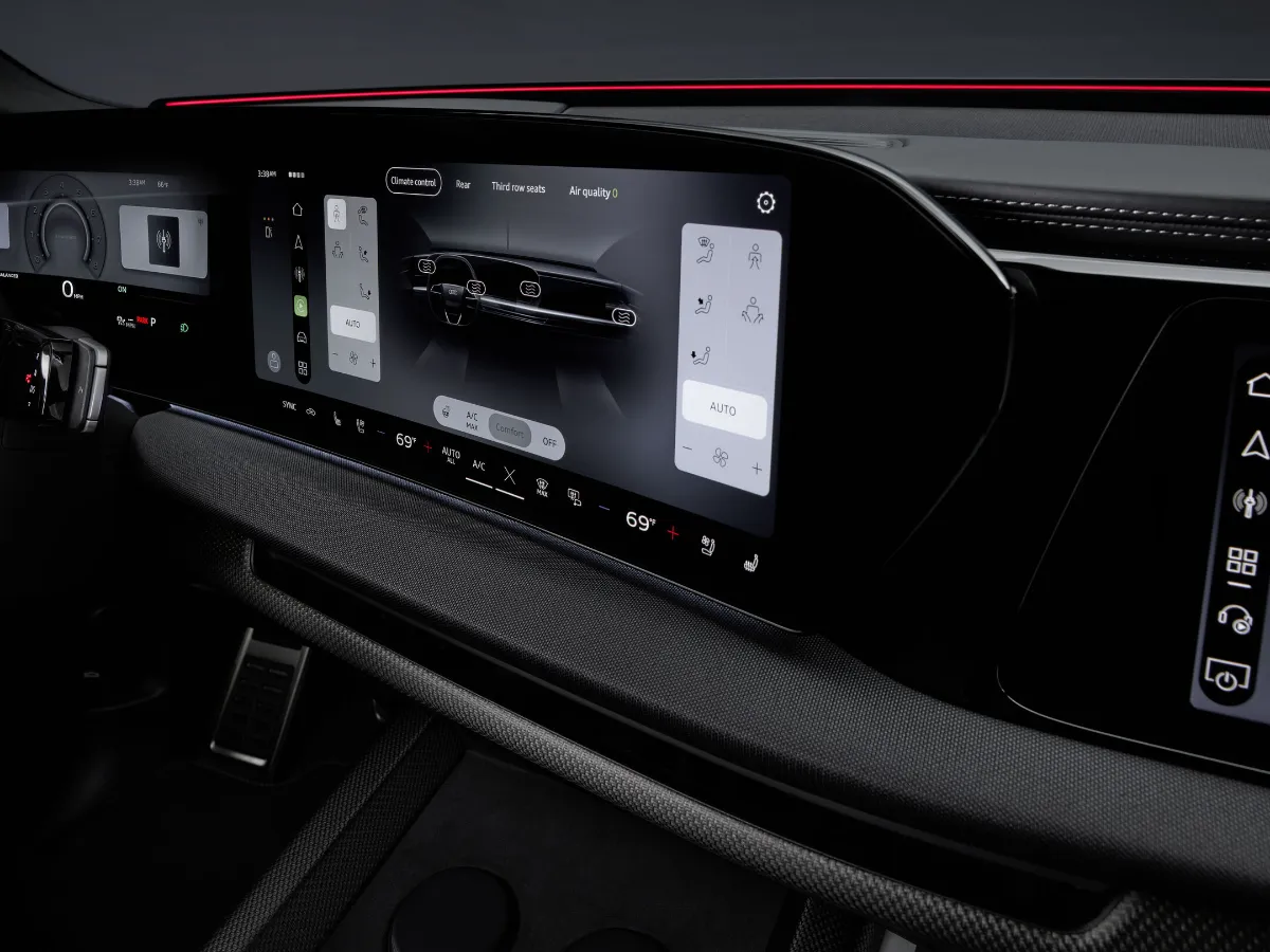 Audi Q9 Innenraum, Armaturenbrett
