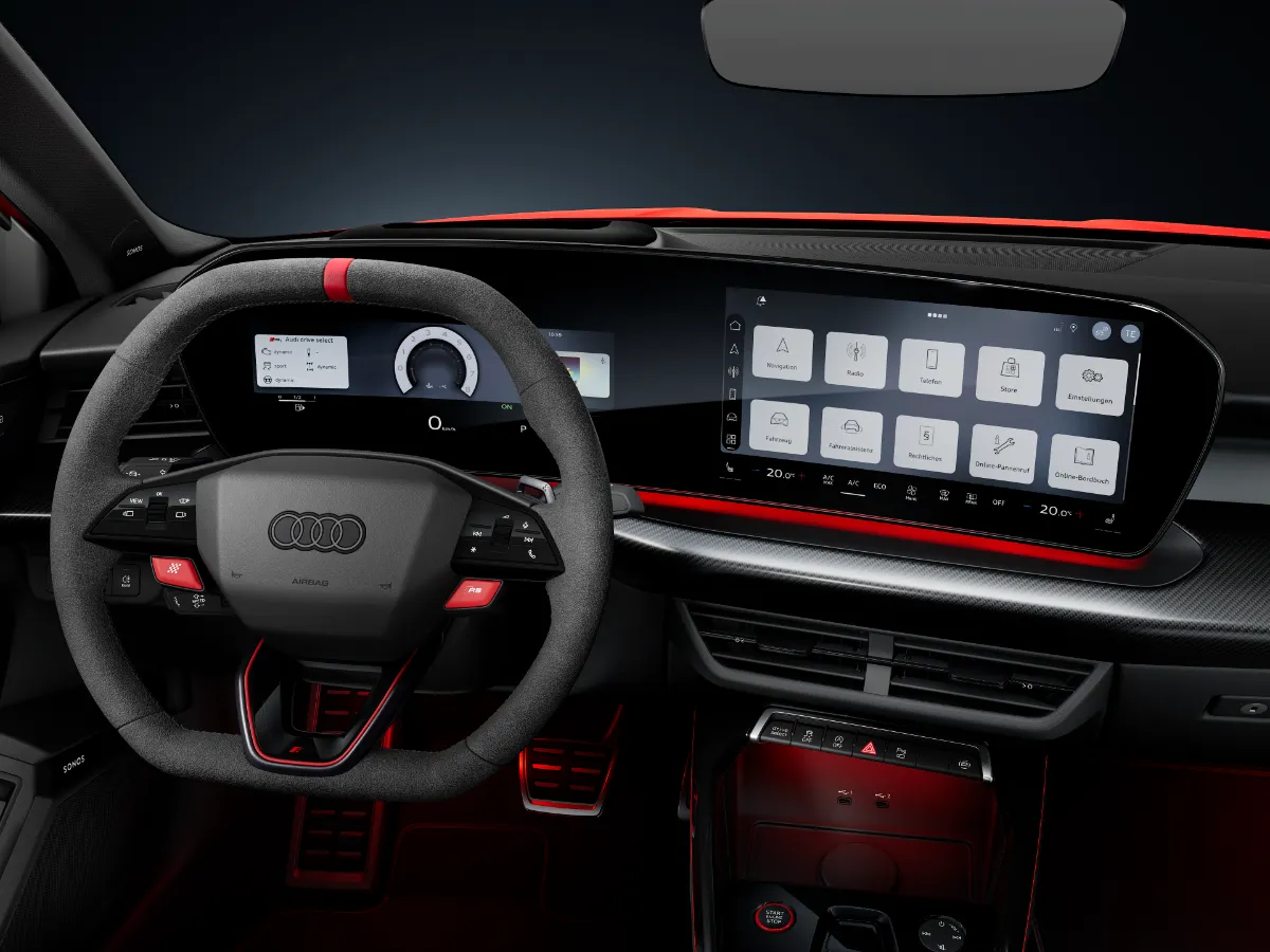 Audi RS 3 Limousine Cockpit-Detail