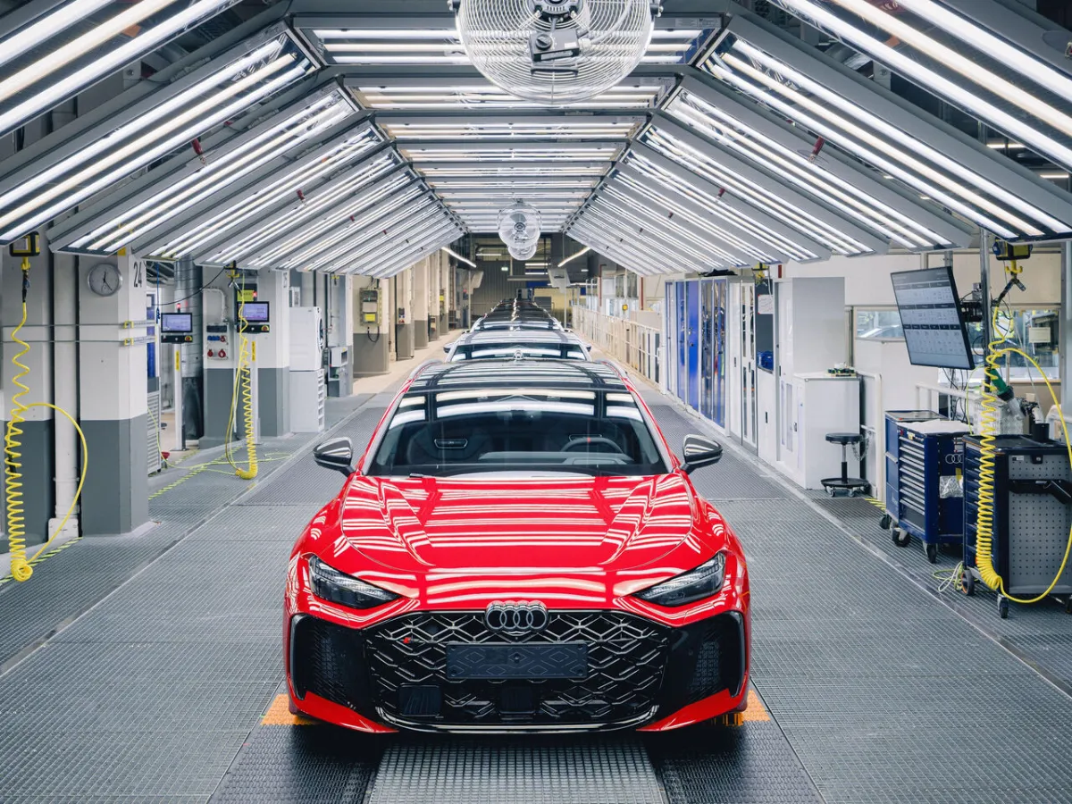 Audi RS 5 Avant gyártósoron