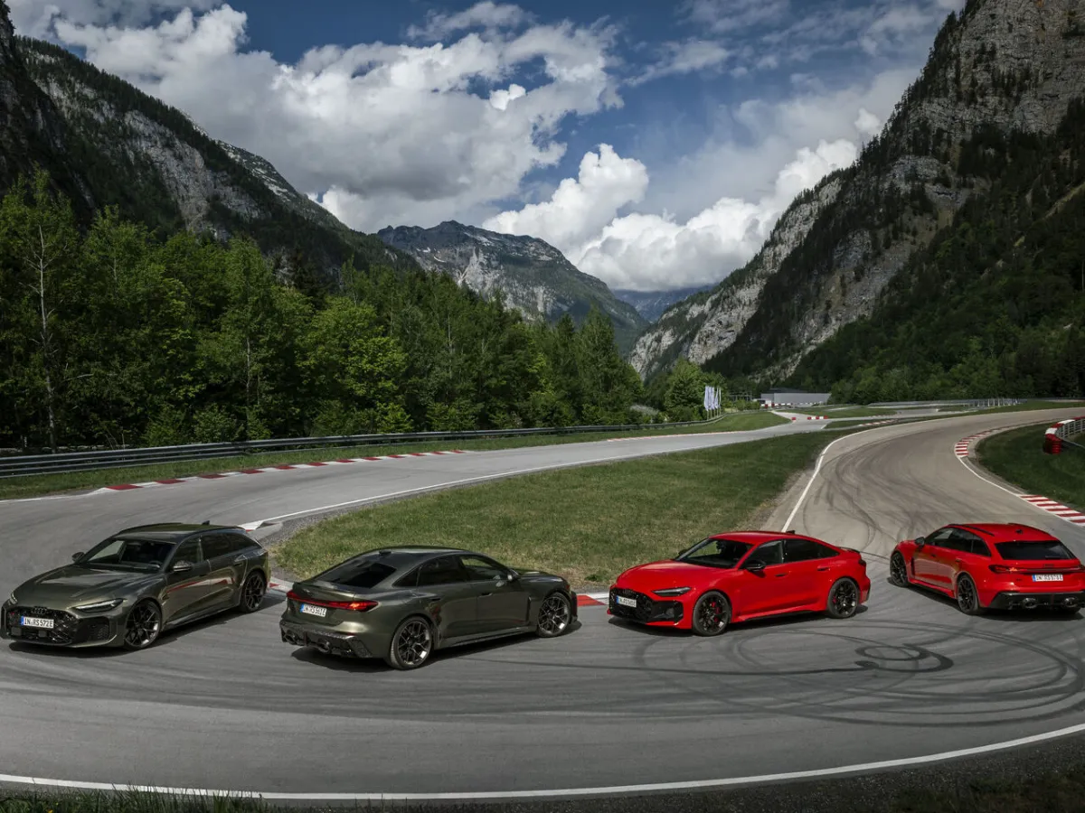 Audi RS 5 Limousine – die RS 5-Familie