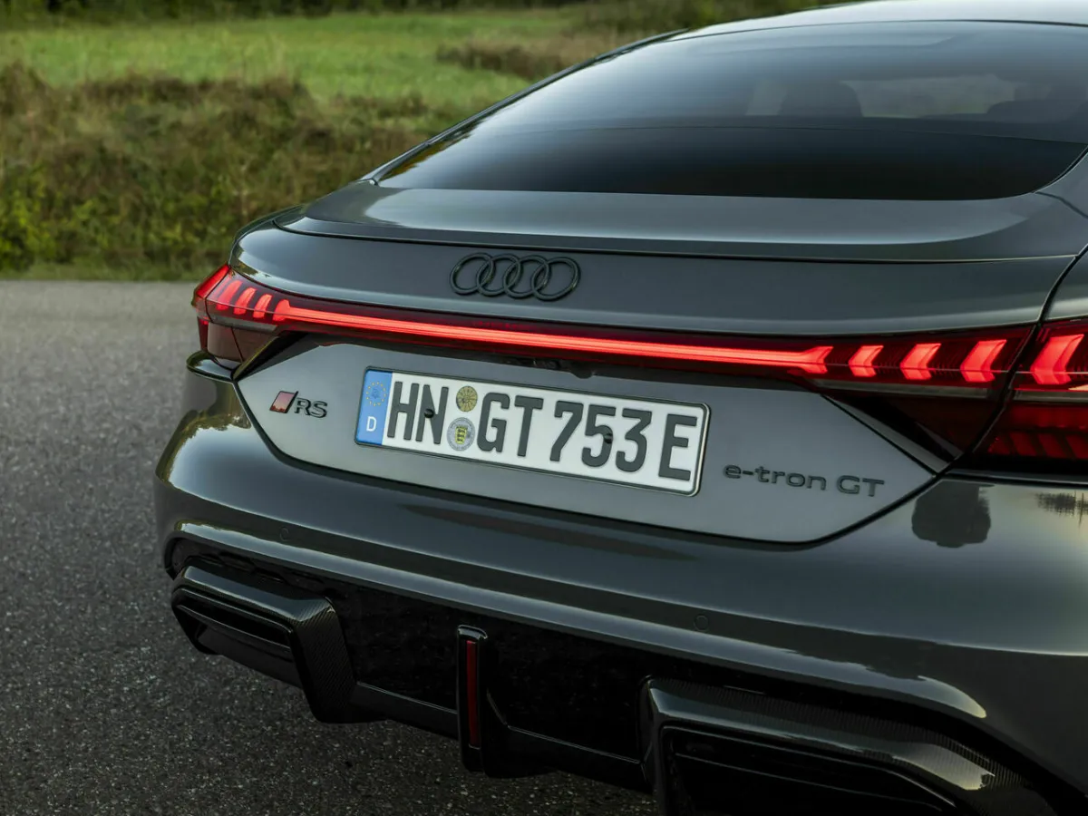 Vonkajší dizajn Audi RS e-tron GT