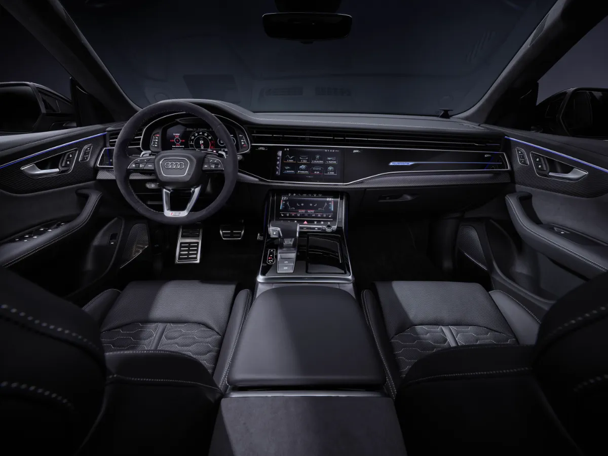 Audi RS Q8 performance cabin and seats