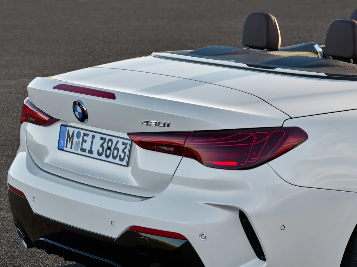 Exteriérový dizajn BMW radu 4 Cabrio