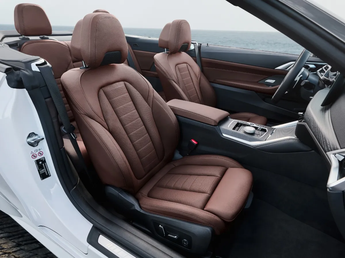 Kožené sedadlá BMW radu 4 Cabrio
