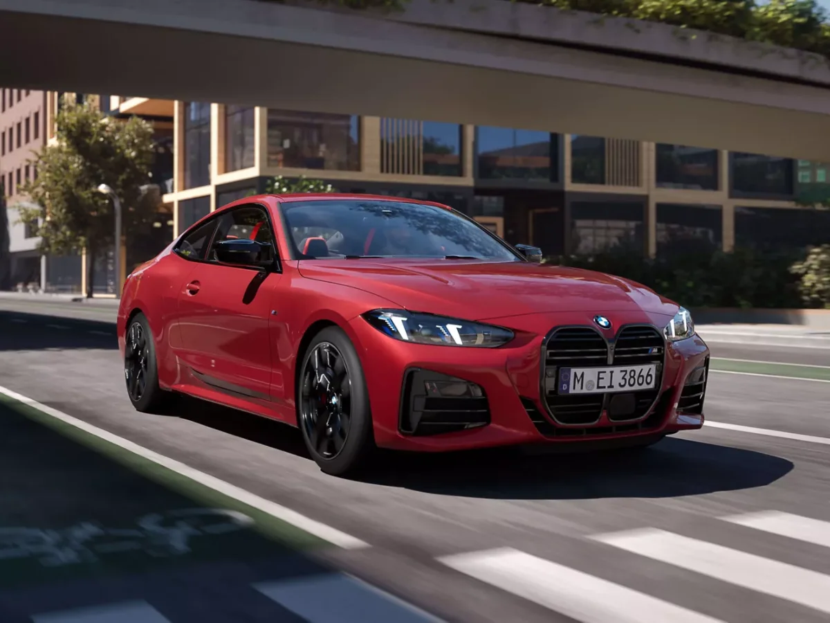 BMW 4 Coupé városban