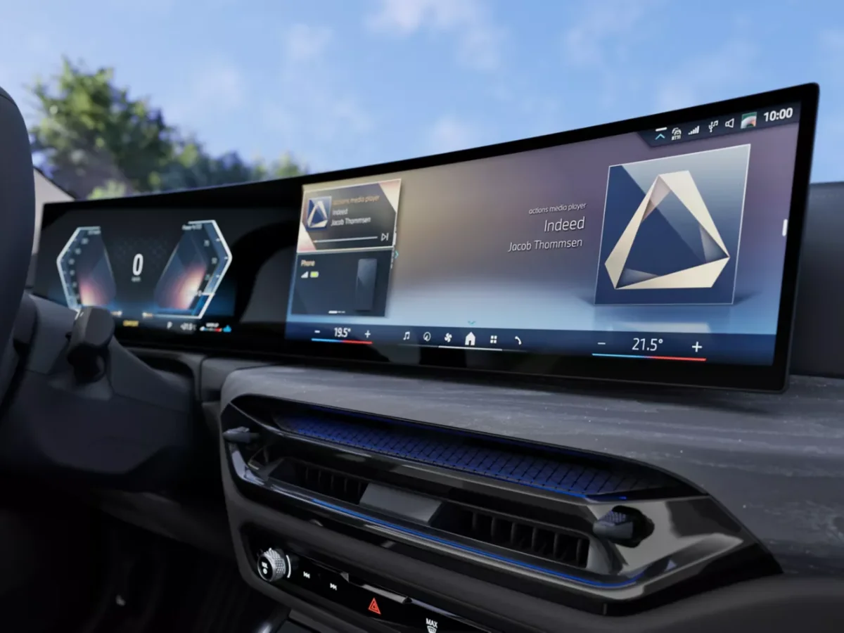 BMW 4 Gran Coupé BMW Curved Display