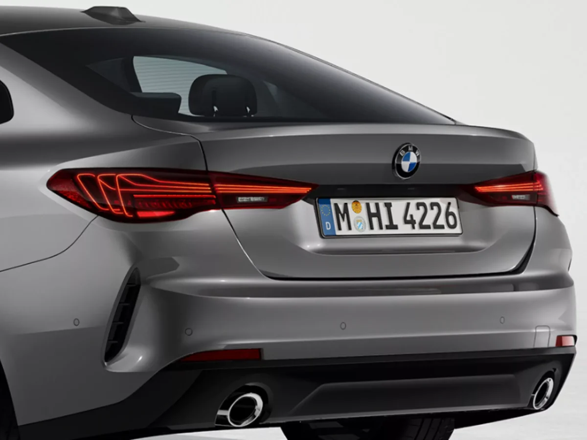 BMW 4 Gran Coupé von hinten