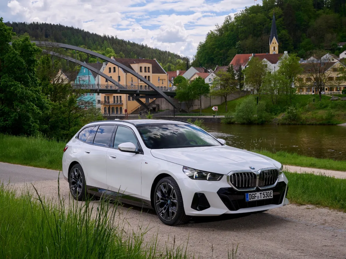 BMW rad 5 Touring za jazdy