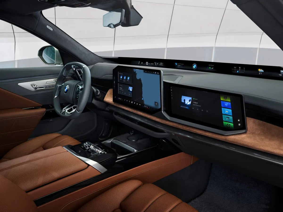 BMW 7er Innenraum, Armaturenbrett