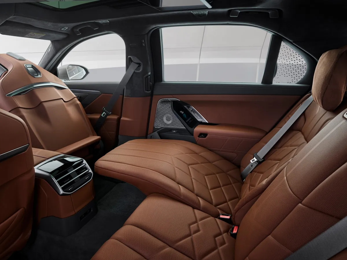 BMW 7er Fahrgastraum und Sitze
