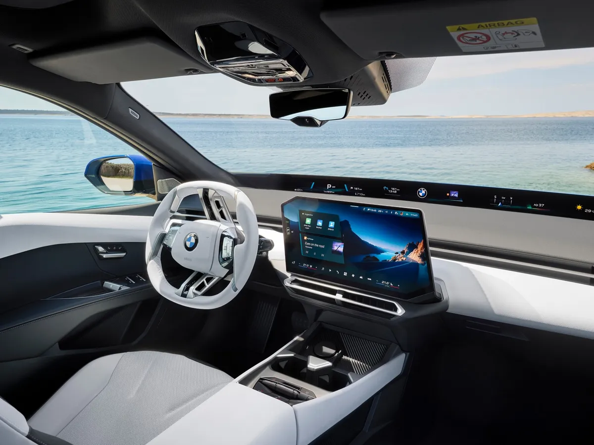 BMW i3 interiér, palubná doska