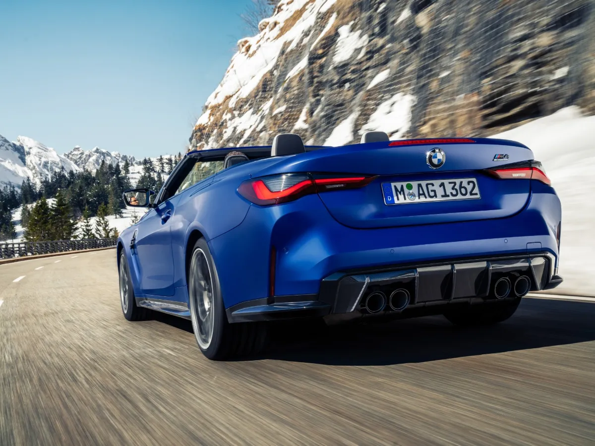 BMW M4 Cabrio Heckansicht