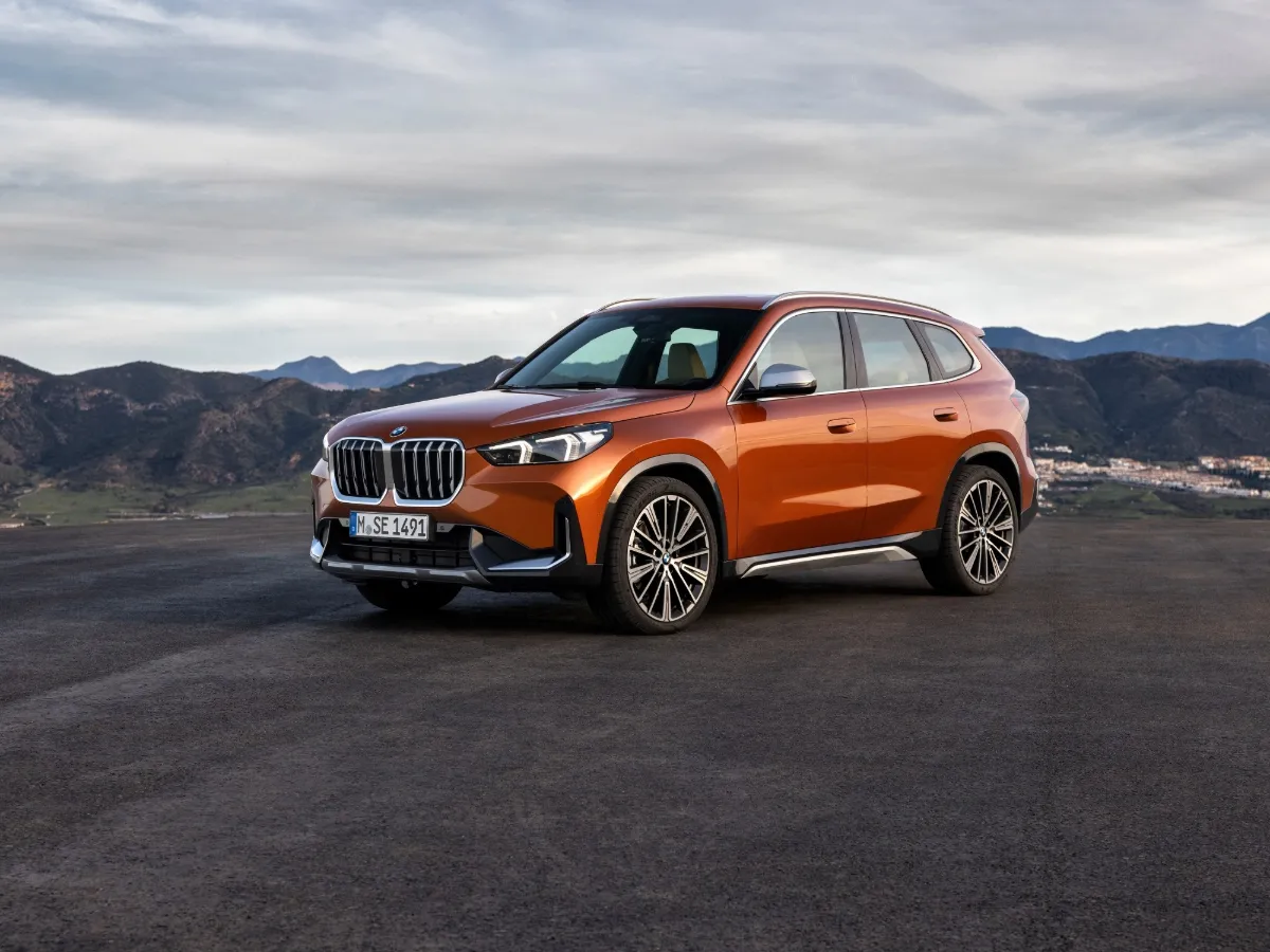 BMW X1 in Utah Orange