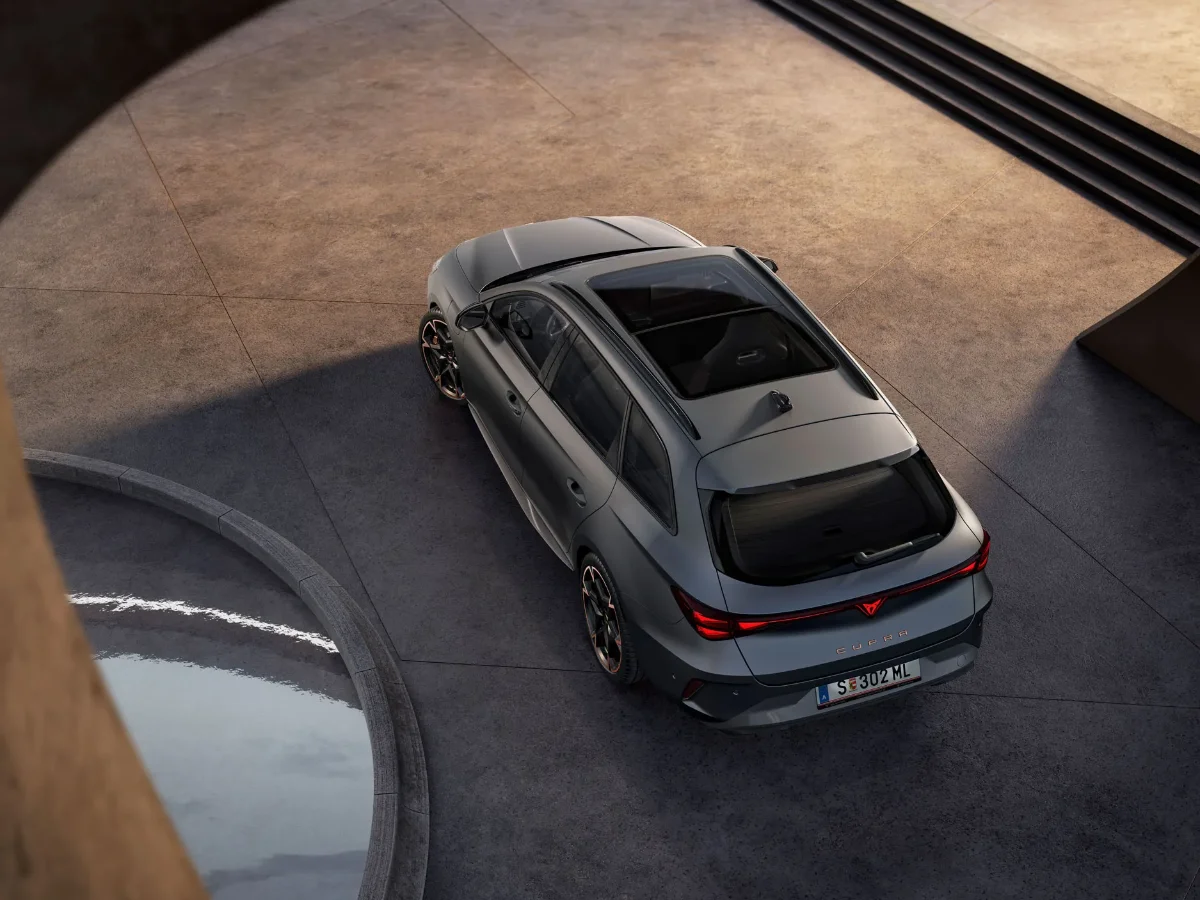 CUPRA Leon Sportstourer Draufsicht