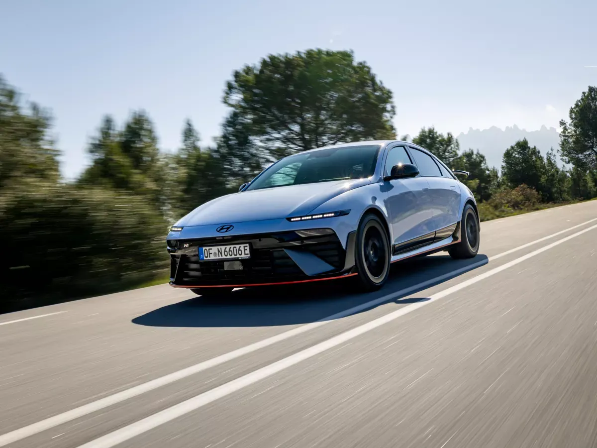 Hyundai IONIQ 6 N auf der Rennstrecke