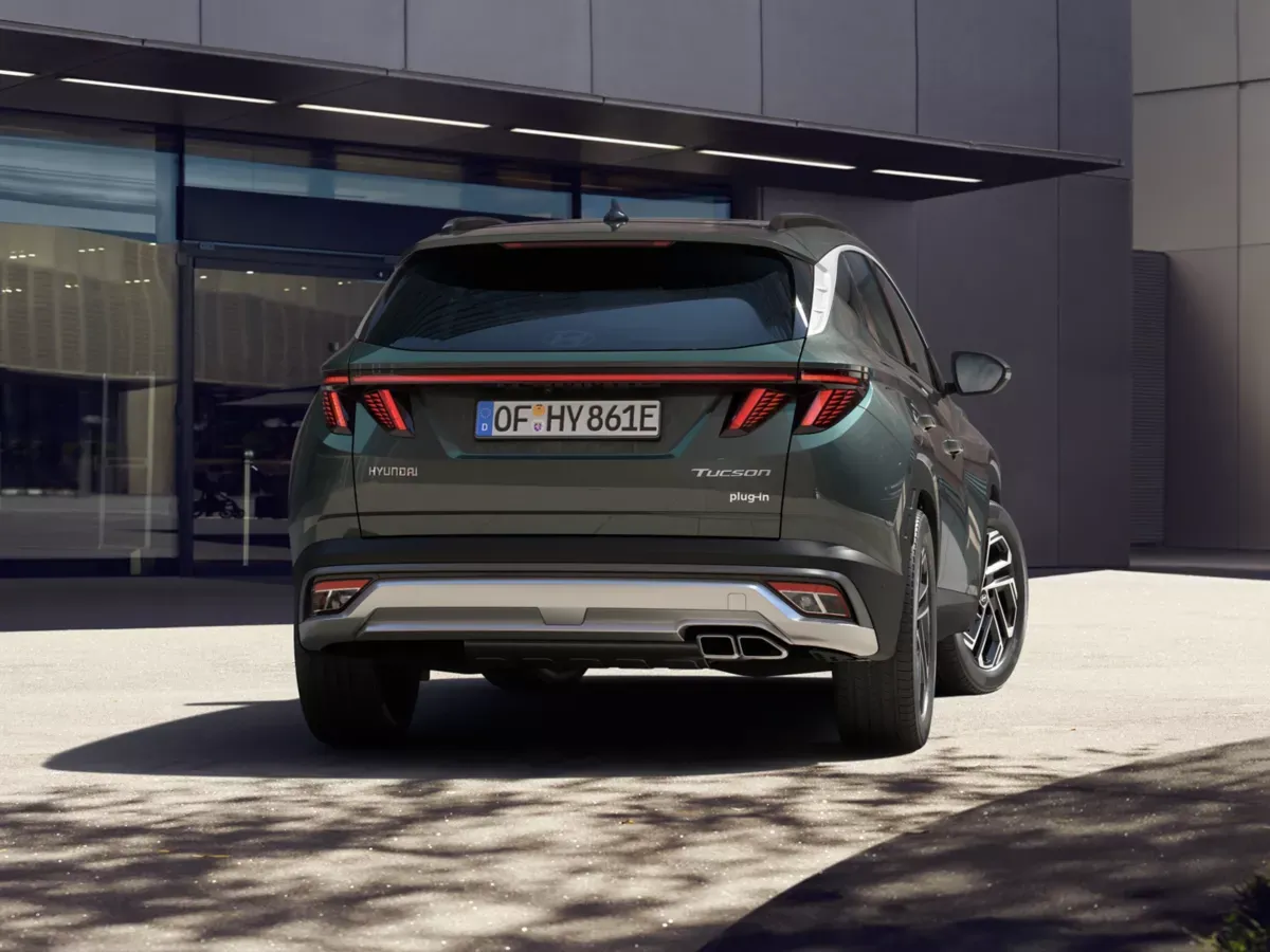 Hyundai Tucson Heckansicht