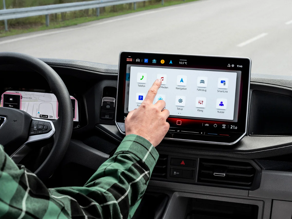 MAN TGE Kombi infotainment