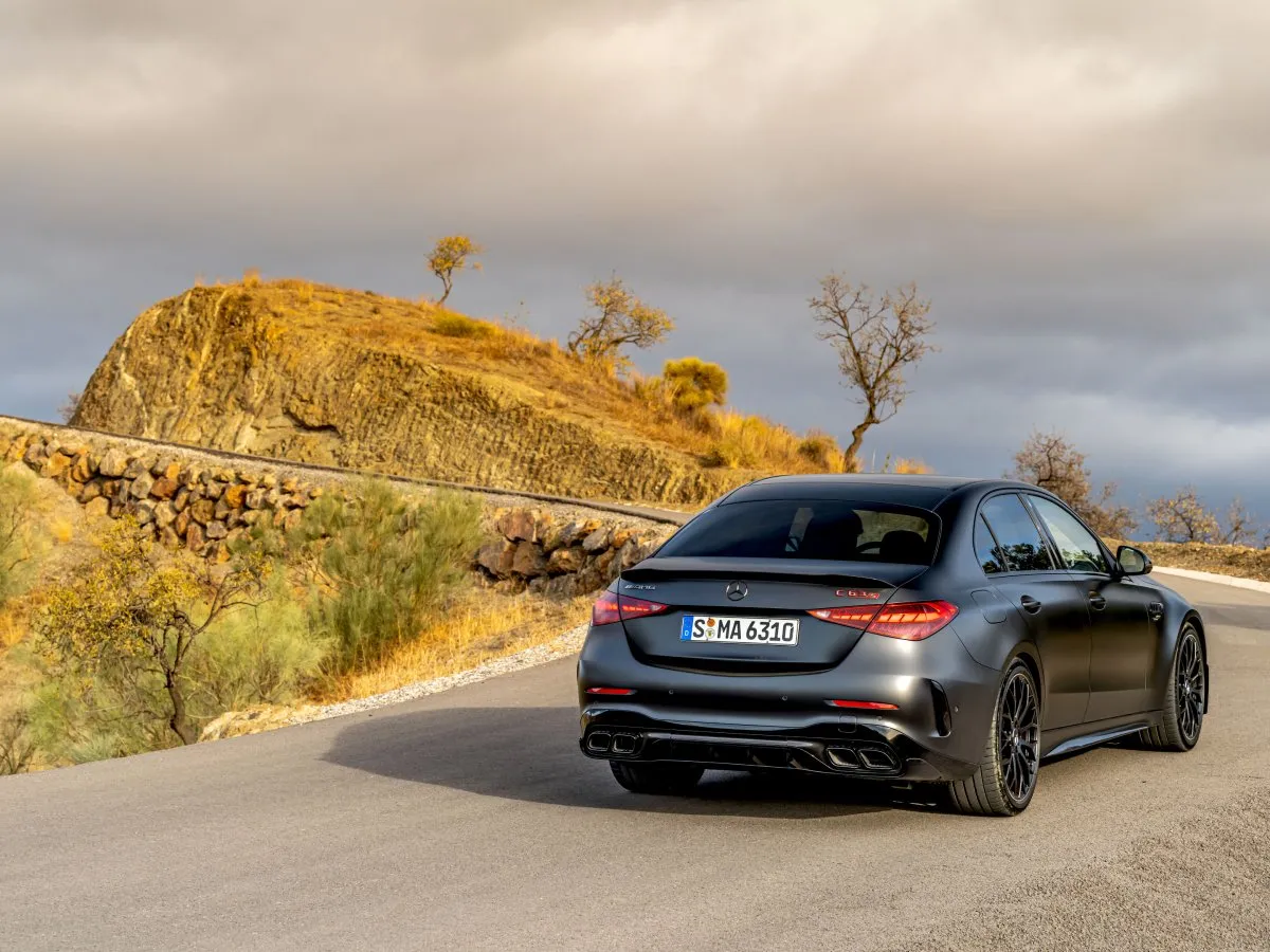 Mercedes-AMG triedy C za jazdy