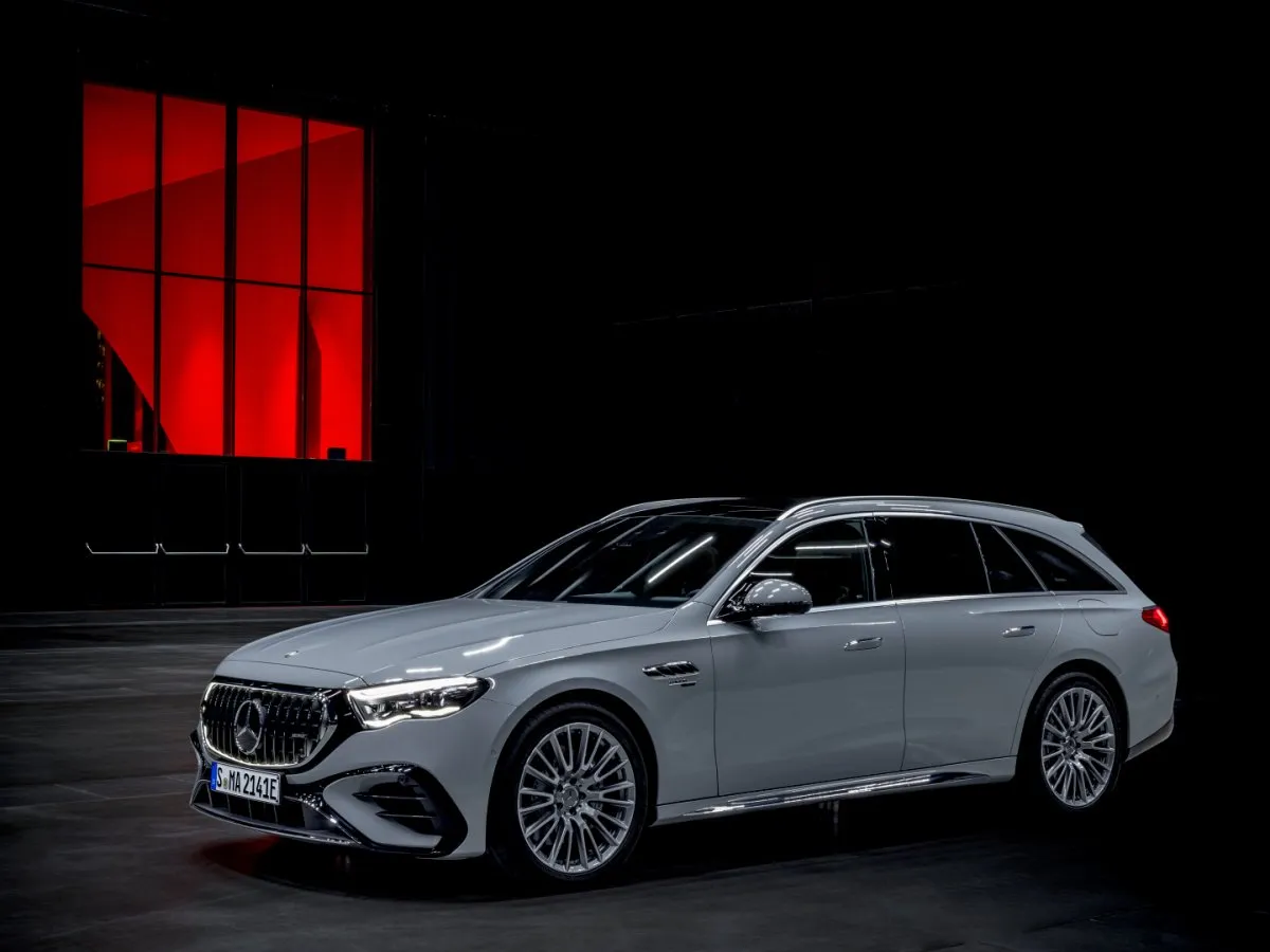 Mercedes-AMG Trieda E T-Modell v štúdiu