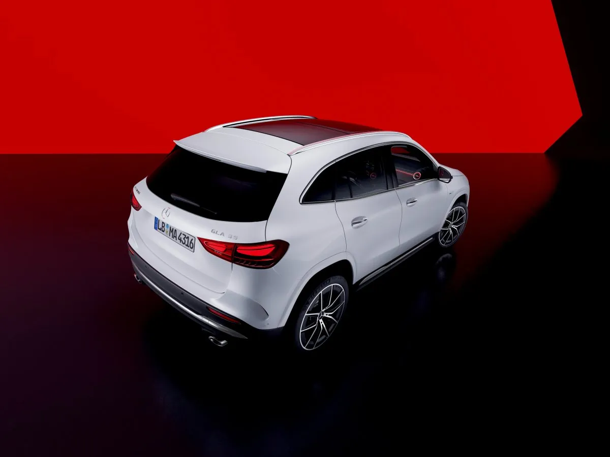 Mercedes-AMG GLA from the rear