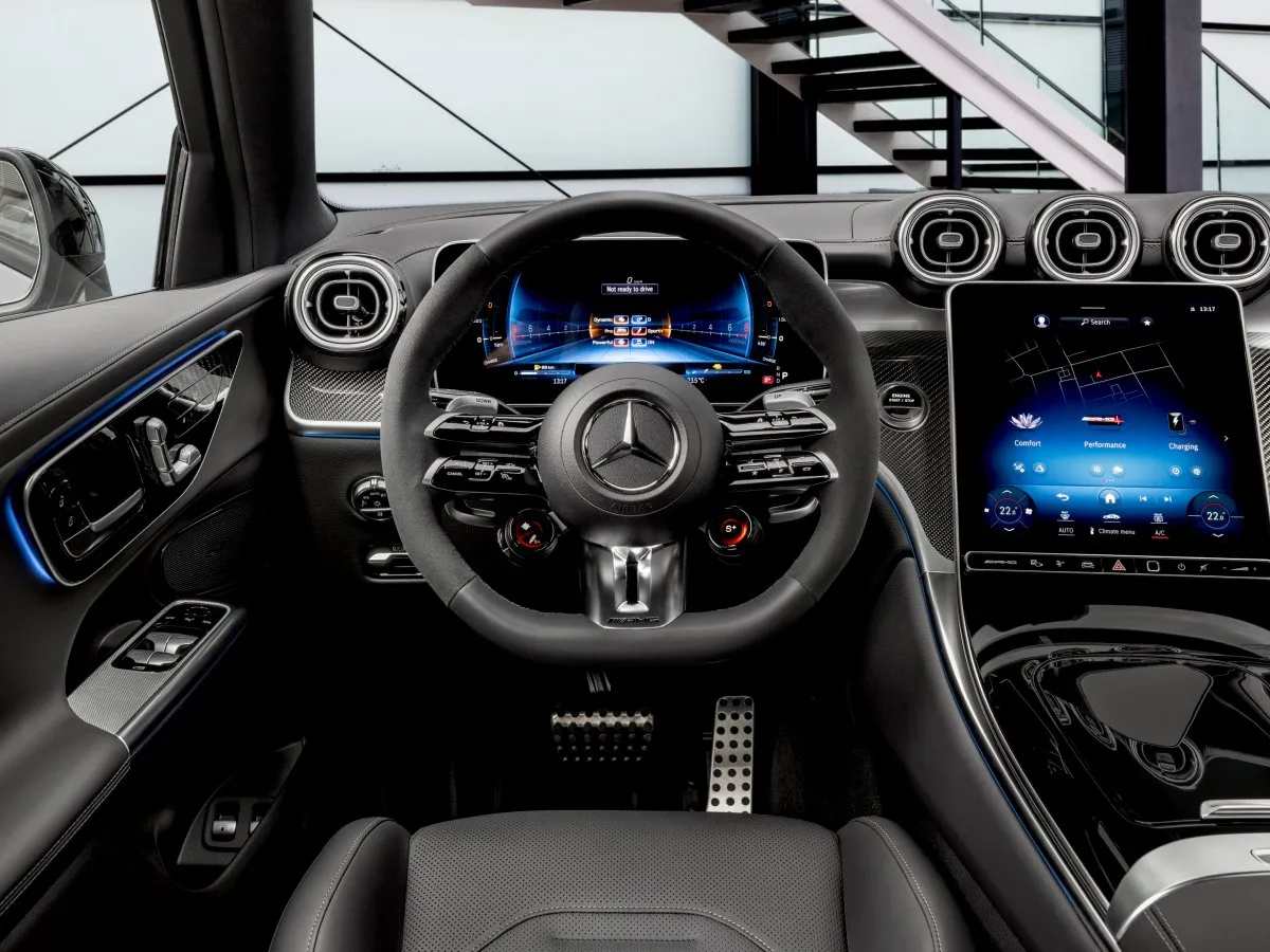 Mercedes-AMG GLC Coupé interior