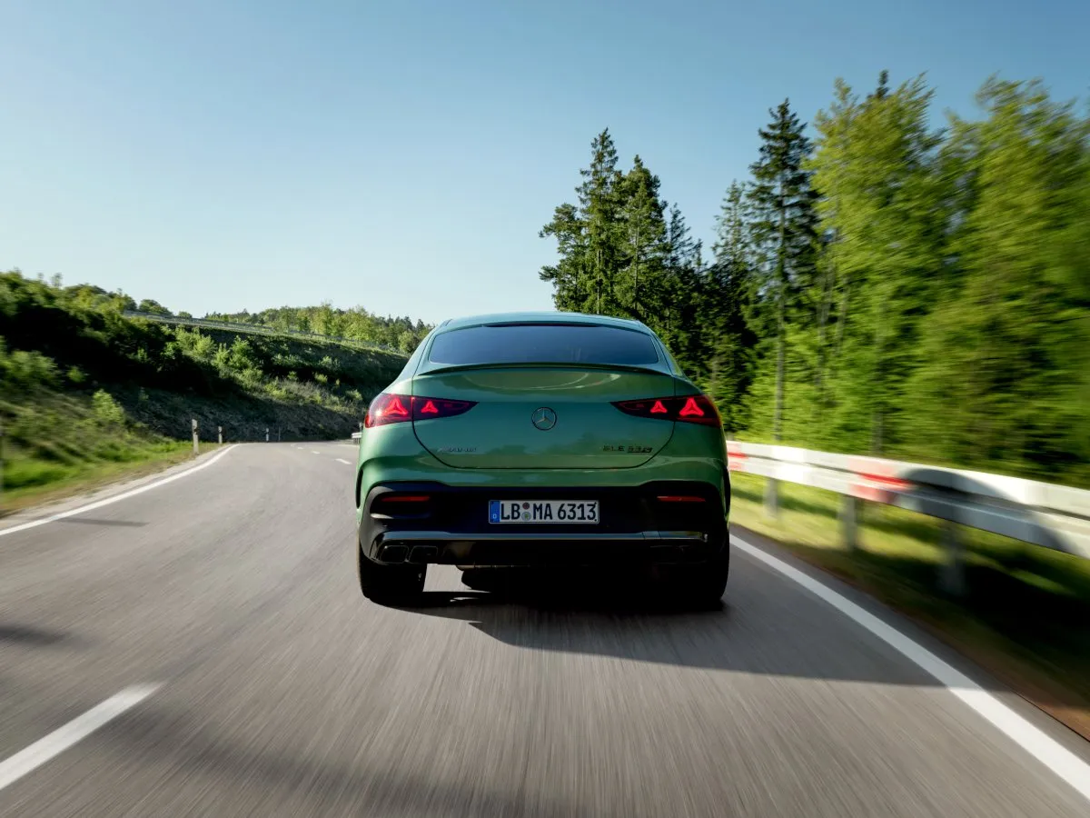 Mercedes-AMG GLE Coupé from the rear