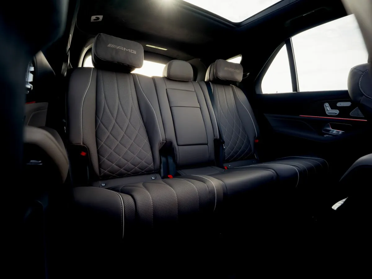 Mercedes-AMG GLE rear seats