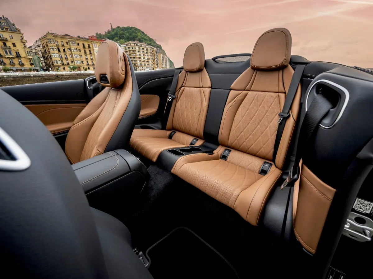 Mercedes-Benz CLE Cabrio – zadné sedadlá