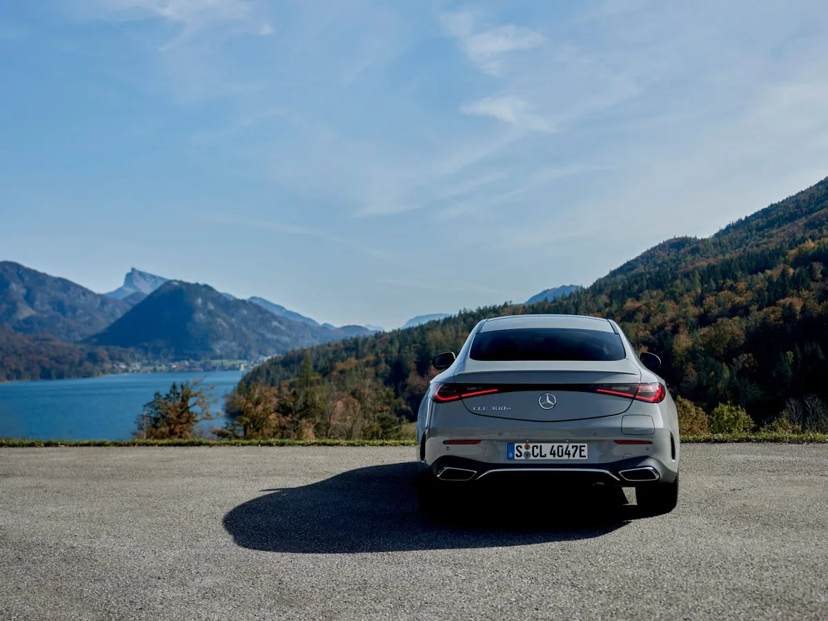 Mercedes-Benz CLE Coupé von hinten