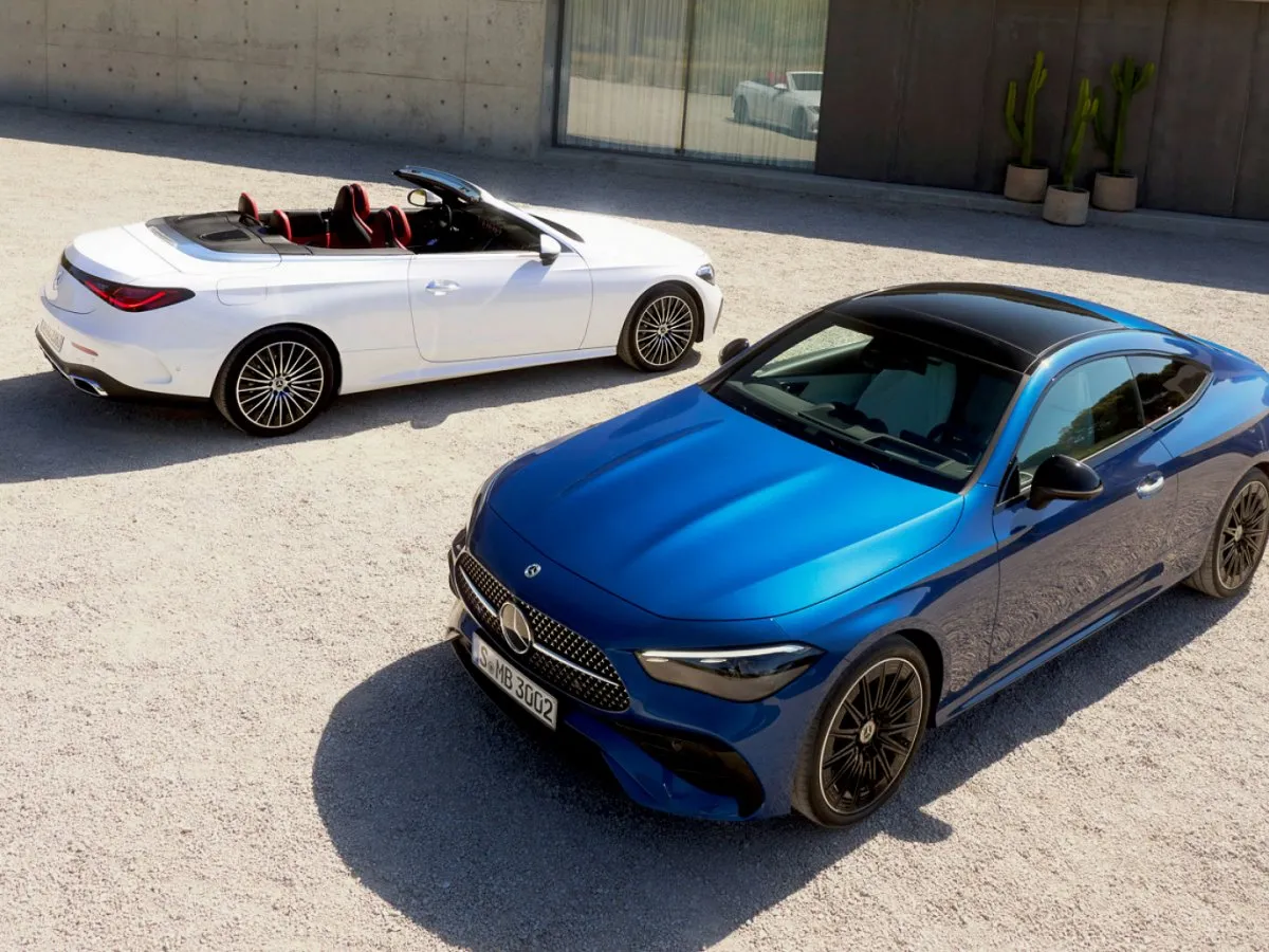 Mercedes-Benz CLE Coupé in Blau
