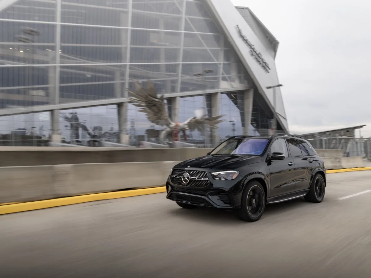 Mercedes-Benz GLE városban