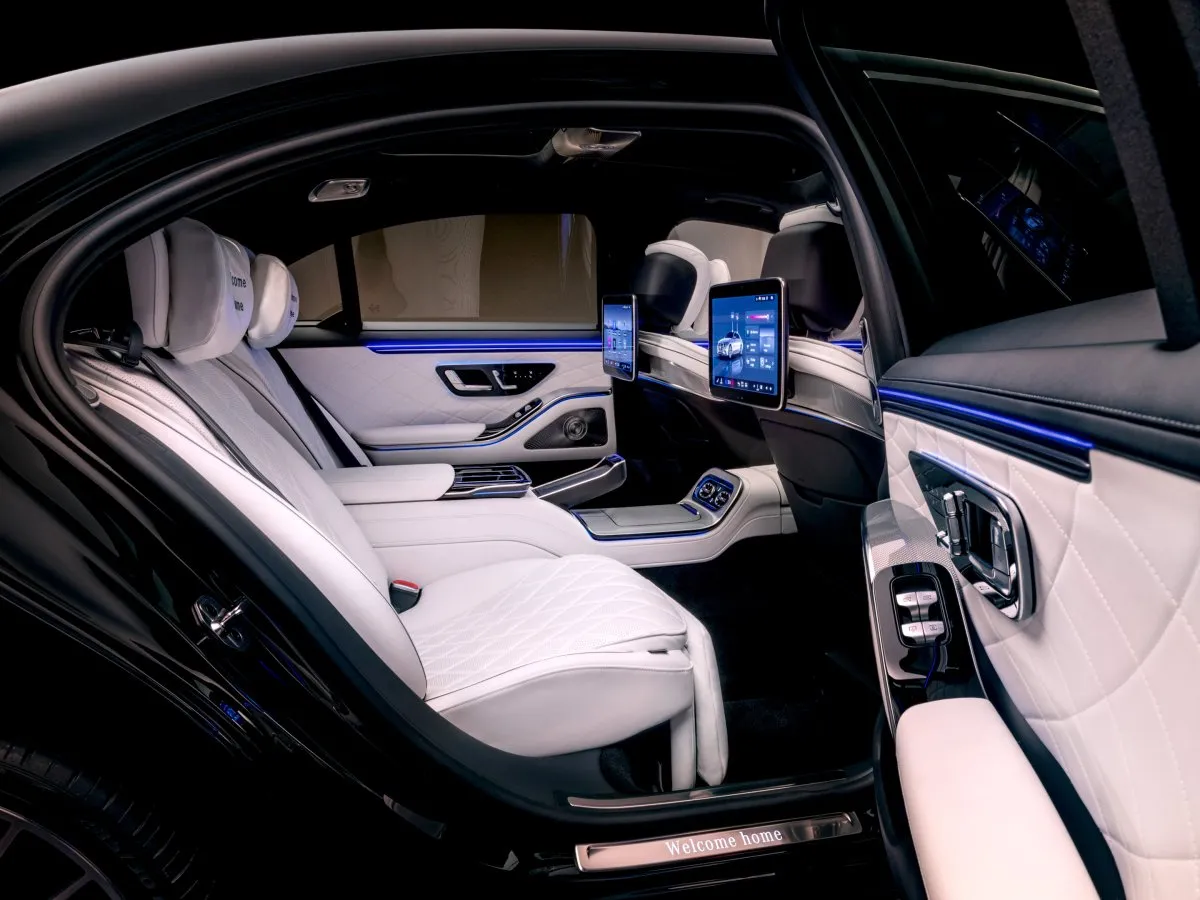 Mercedes-Benz Trieda S – zadné sedadlá