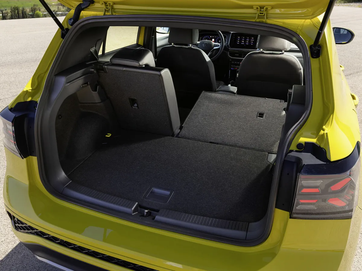 Volkswagen T-Cross cabin and seats