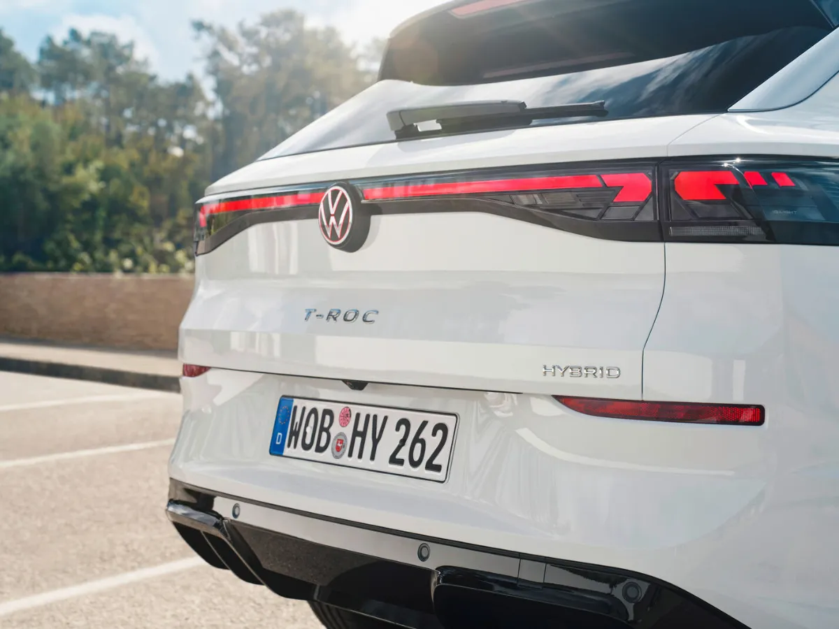 Volkswagen T-Roc Leuchtband am Heck