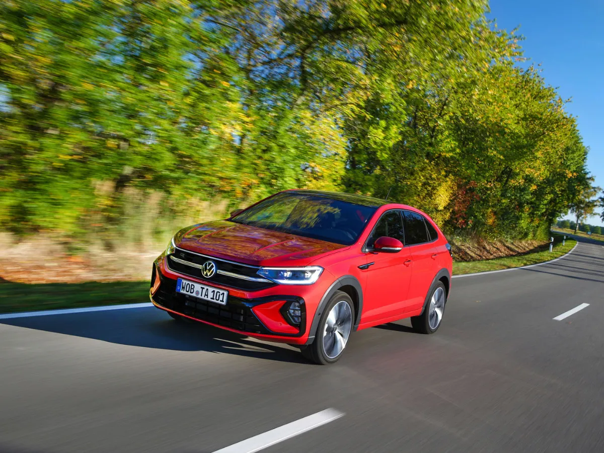 Volkswagen Taigo počas jazdy