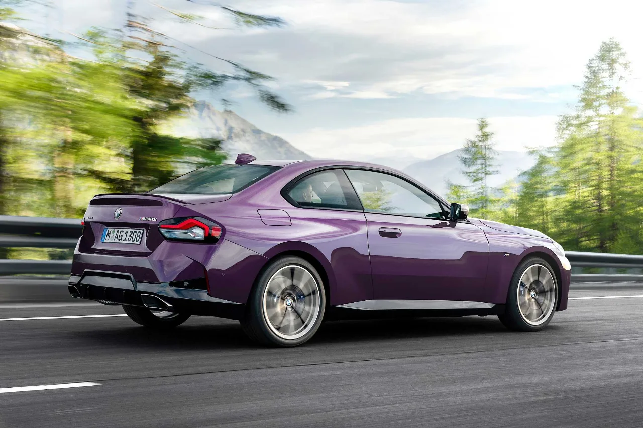 BMW 2er Coupé Exterieur, Dreiviertelansicht von vorn