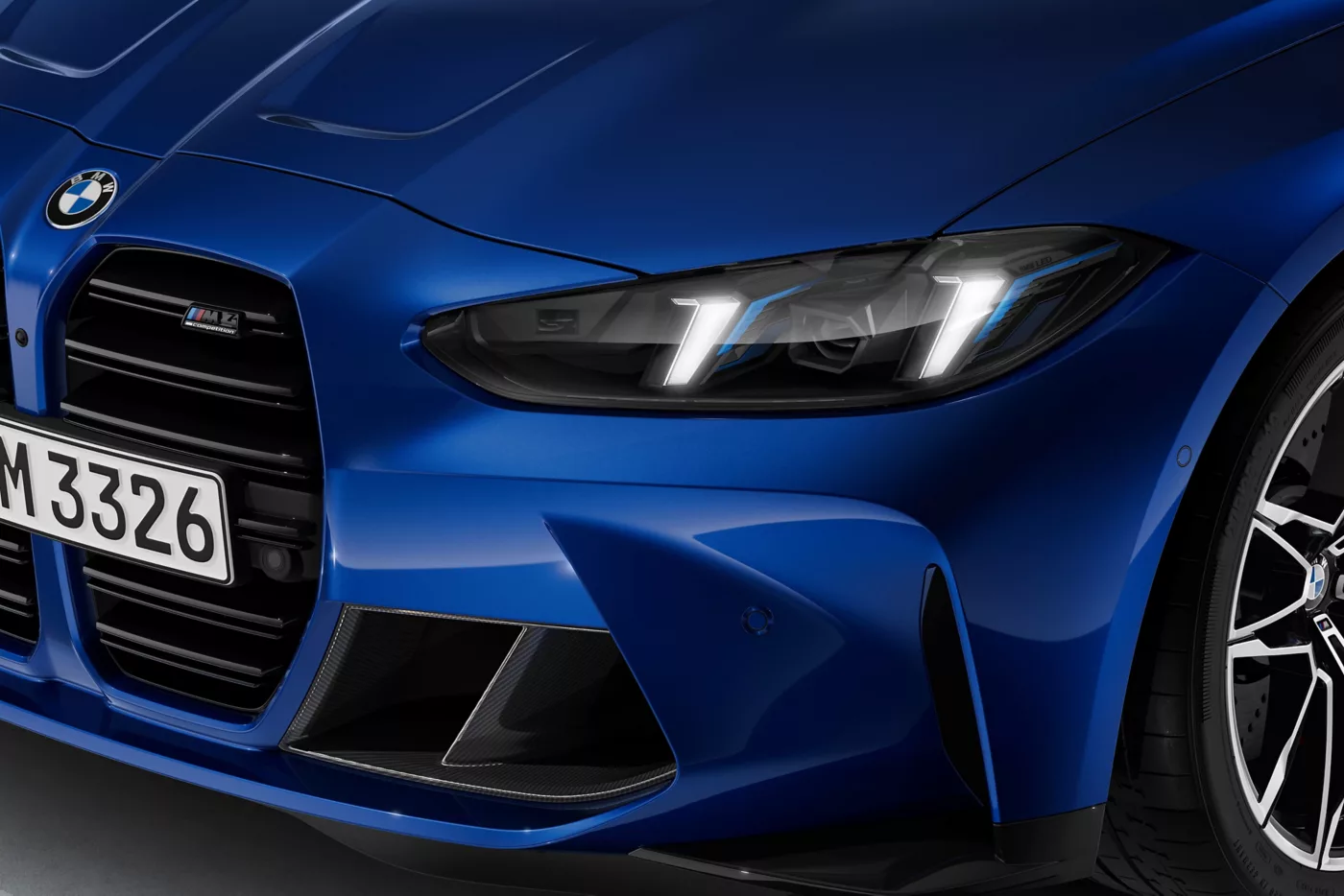 BMW M4 Coupé – M Matrix LED Scheinwerfer, Frontansicht